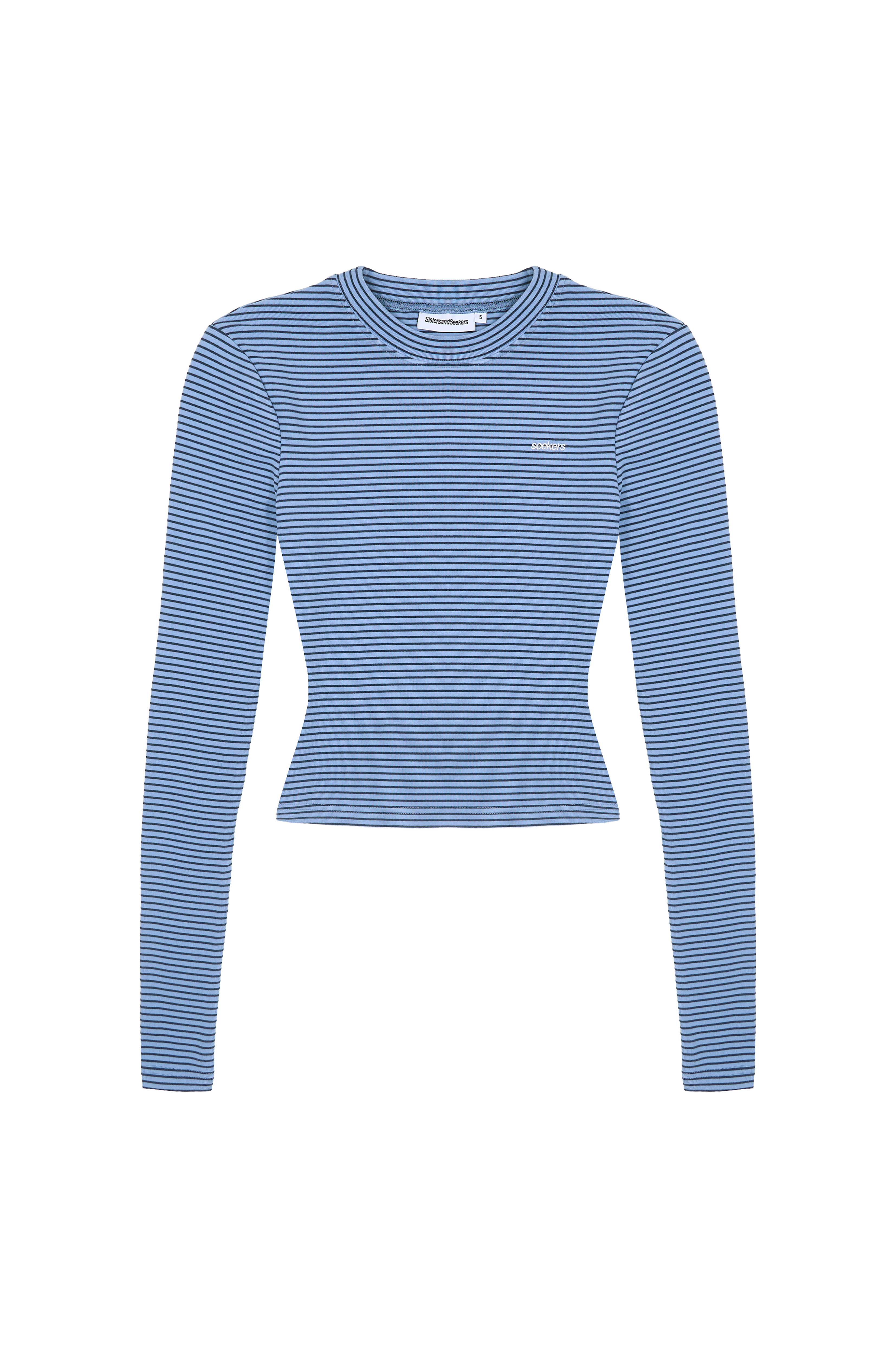 Wilbur Soft Longsleeve Top in Blue